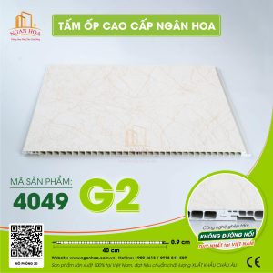 Tấm ốp PVC G2 – 4049