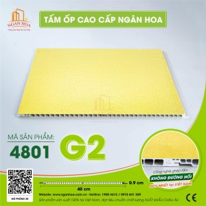 Tấm ốp PVC G2 – 4801